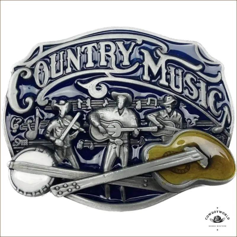 Boucle de Ceinture Country Music - Cowboy World
