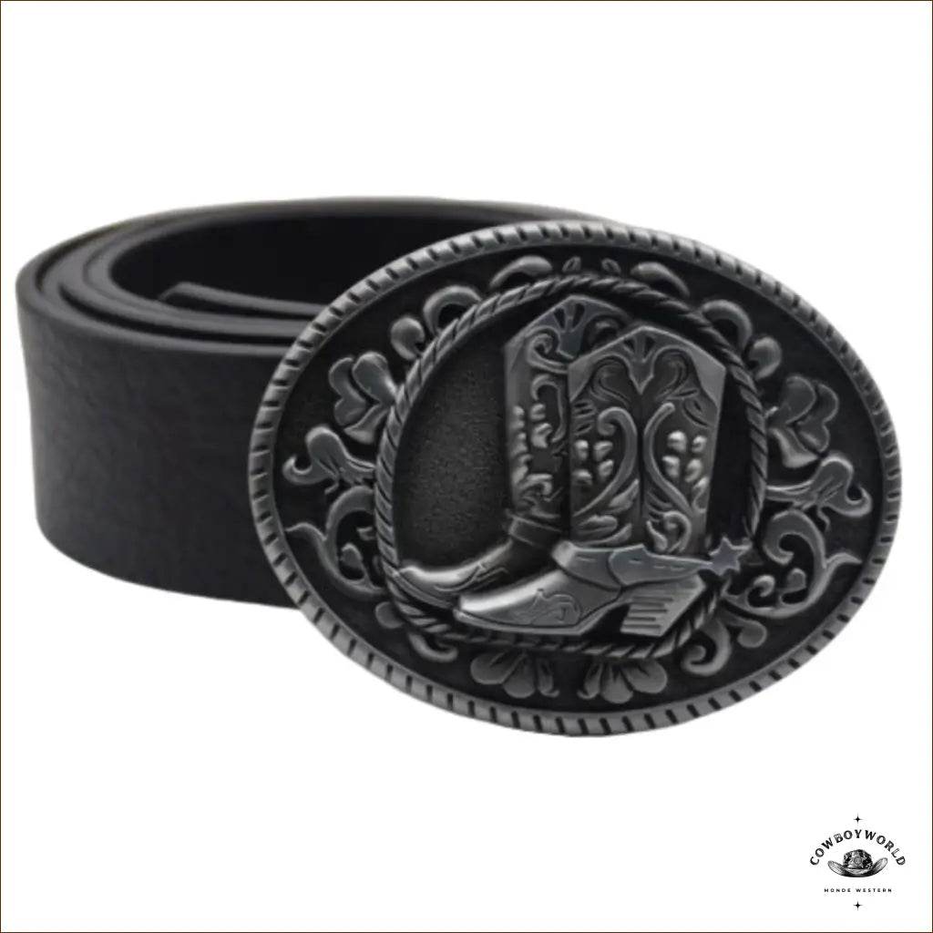 Boucle de Ceinture Cowboy Bottes - Cowboy World