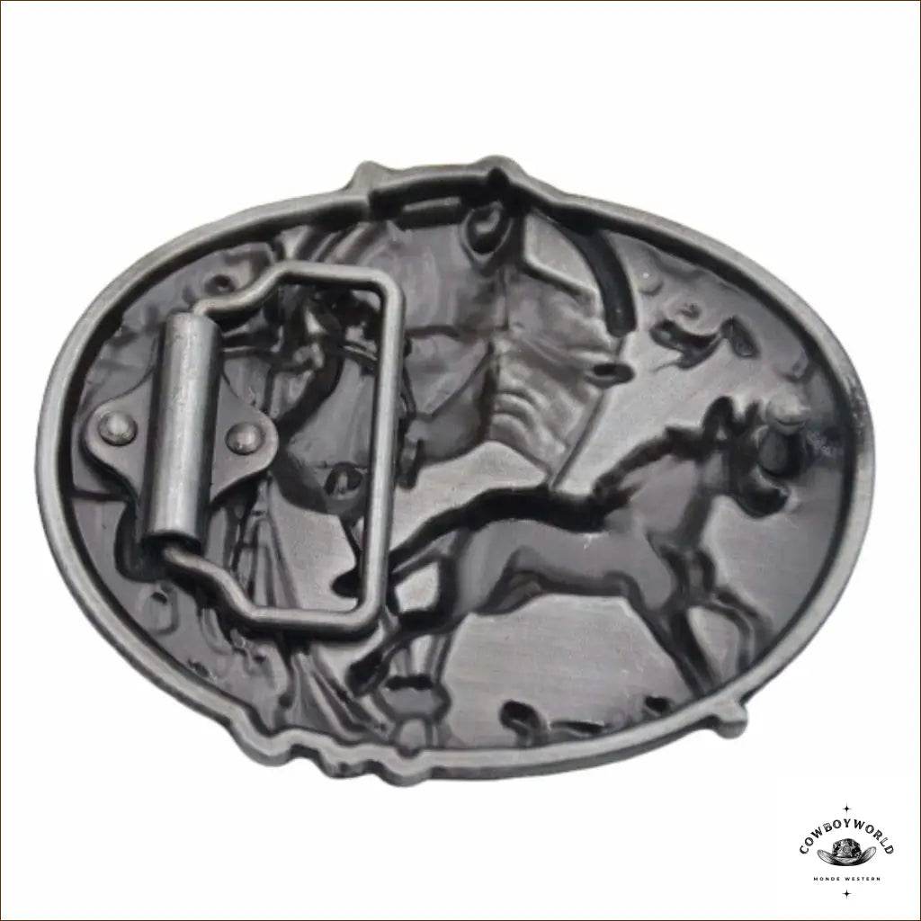 Boucle de Ceinture Cowboy Cheval - Cowboy World