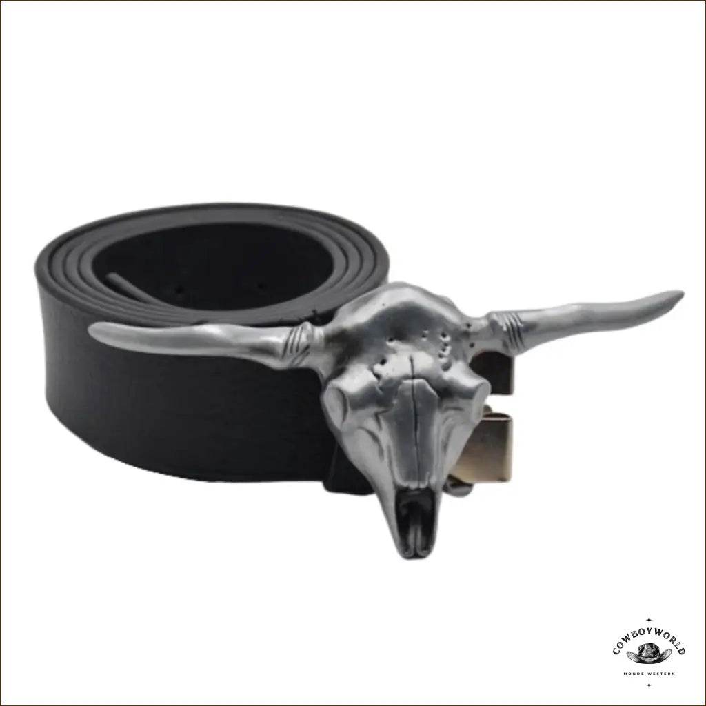 Boucle de Ceinture Cowboy Crâne - Cowboy World