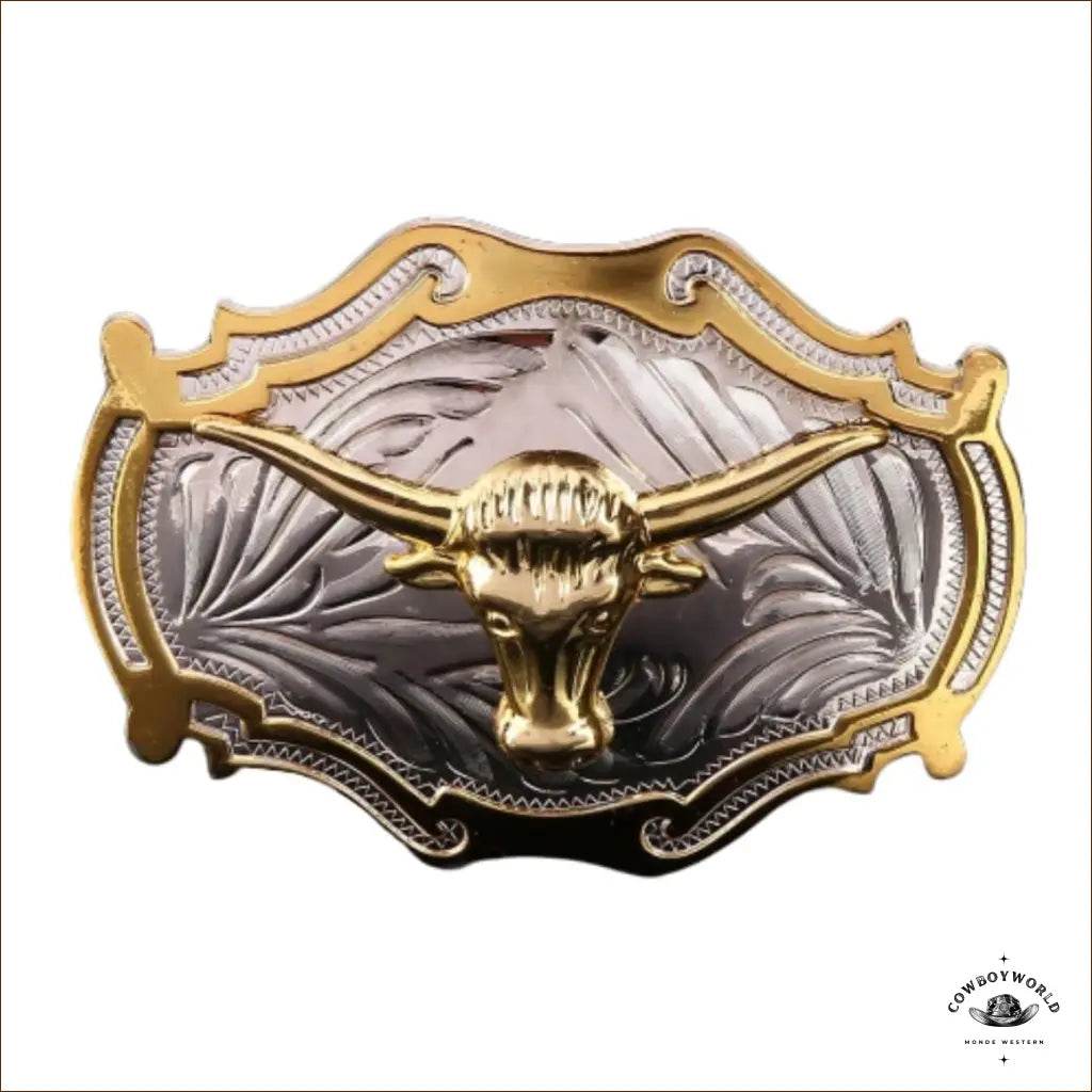 Boucle de Ceinture Cowboy Taureau - Cowboy World