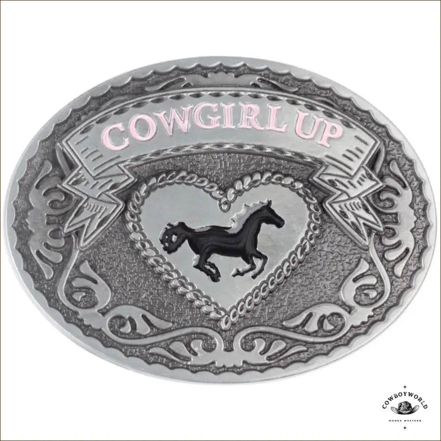 Boucle de Ceinture Cowgirl - Cowboy World