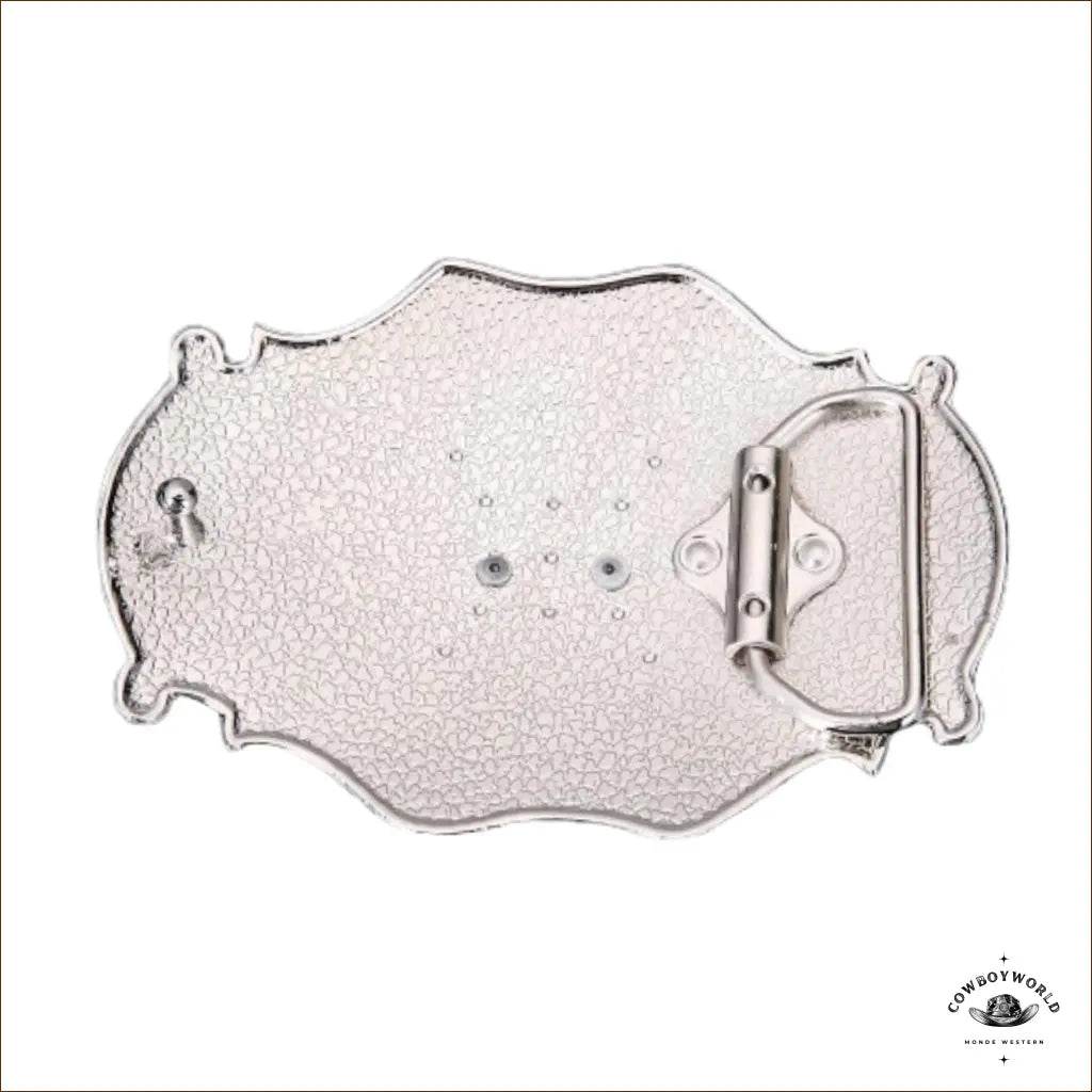 Boucle de Ceinture Dorée Cheval - Cowboy World
