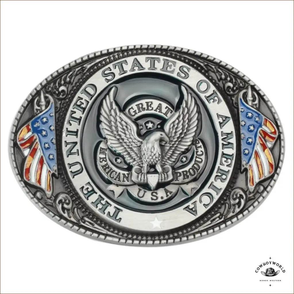 Boucle de Ceinture Homme Country - Cowboy World