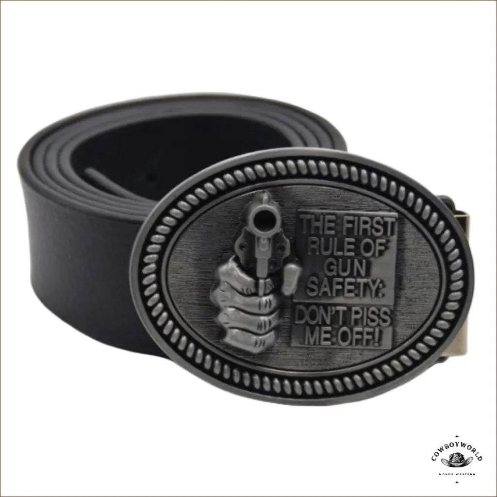 Boucle de Ceinture Pistolet Cowboy - Cowboy World