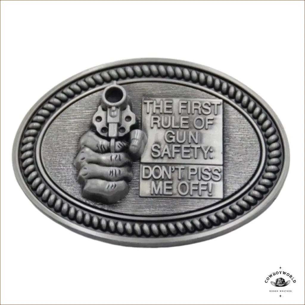 Boucle de Ceinture Pistolet Cowboy - Cowboy World