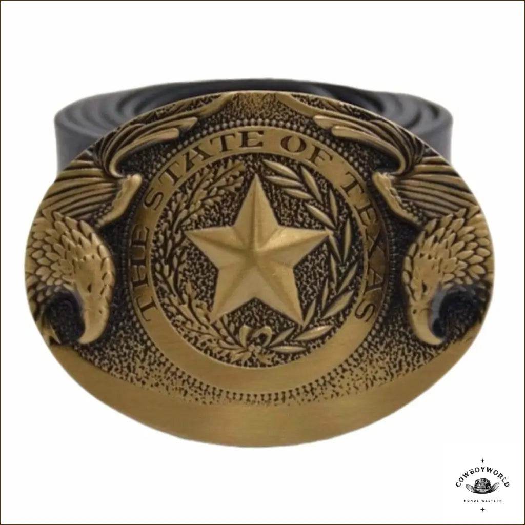 Boucle de Ceinture State of Texas - Cowboy World