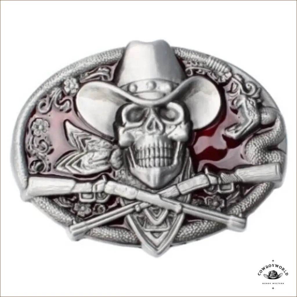 Boucle de Ceinture Style Western Homme - Cowboy World