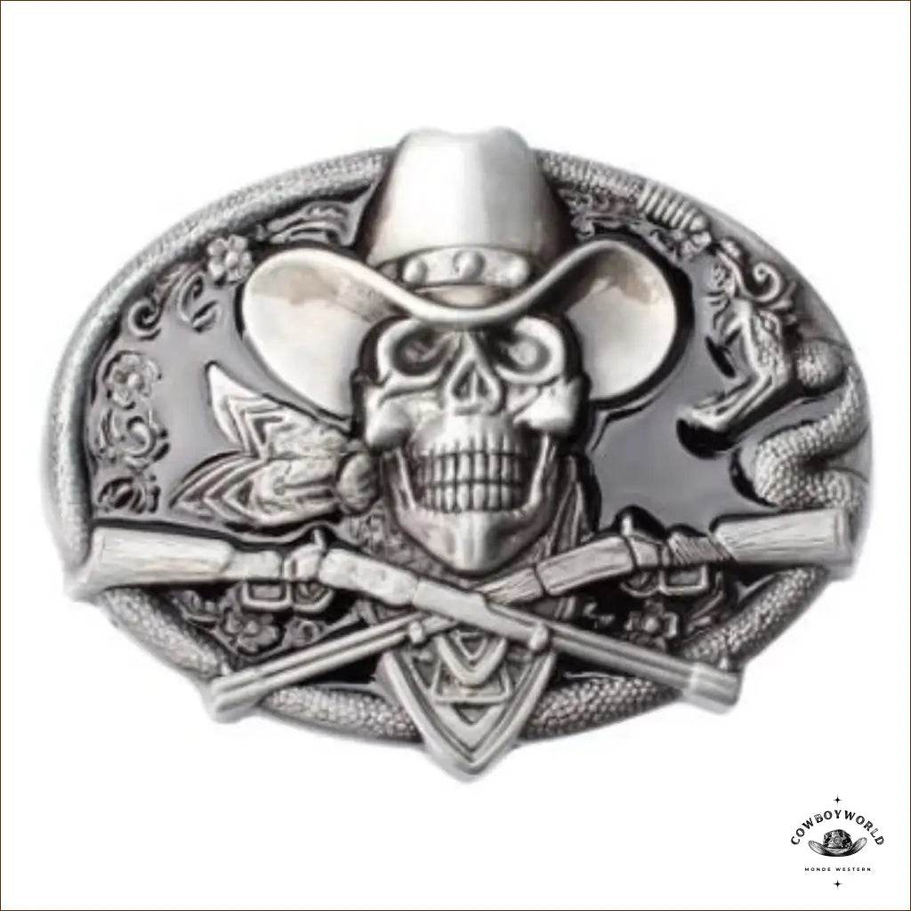 Boucle de Ceinture Style Western Homme - Cowboy World