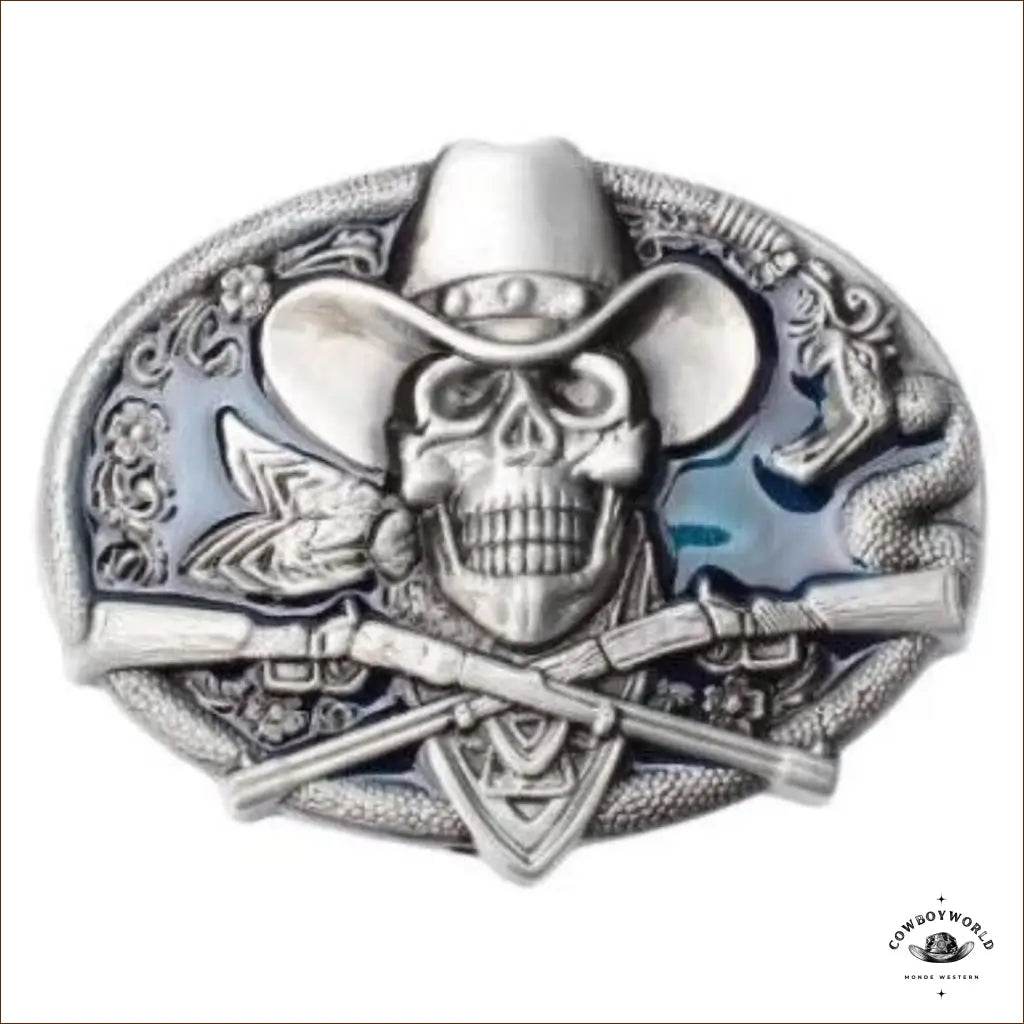 Boucle de Ceinture Style Western Homme - Cowboy World