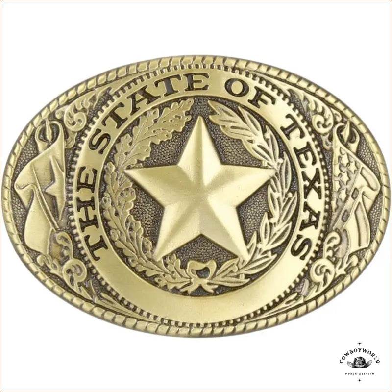 Boucle de Ceinture Texas - Cowboy World