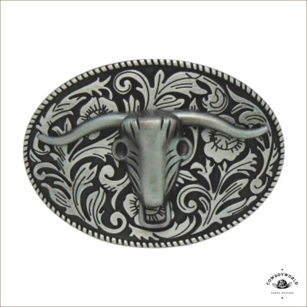 Boucle de Ceinture Western Buffle - Cowboy World