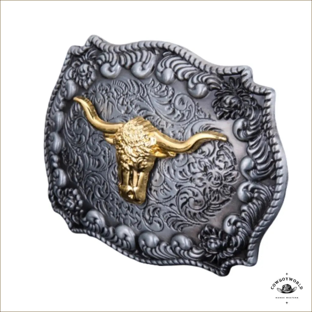 Boucle de Ceinture Western Bull