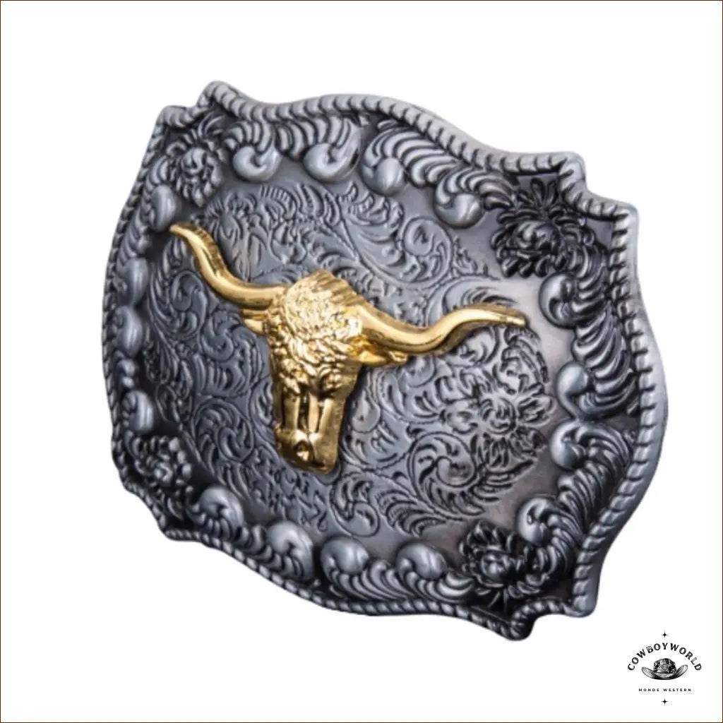 Boucle de Ceinture Western Bull - Cowboy World