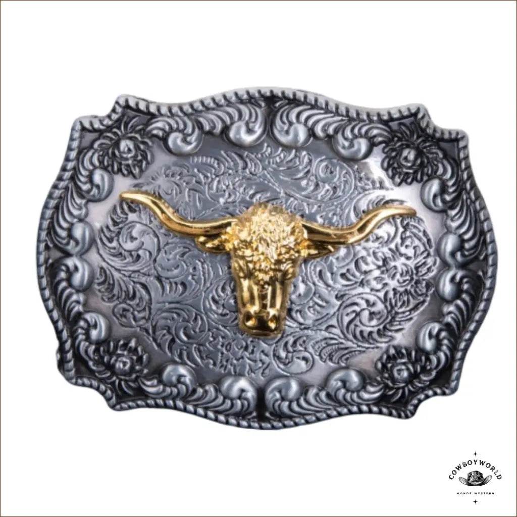 Boucle de Ceinture Western Bull - Cowboy World