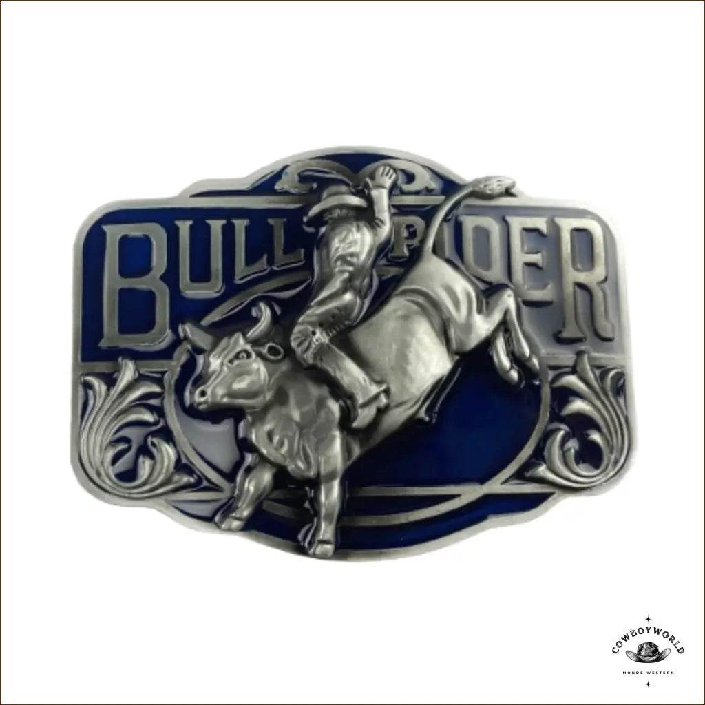 Boucle de Ceinture Western Bull Rider - Cowboy World