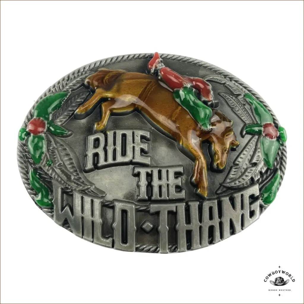 Boucle de Ceinture Western Cavalier - Cowboy World
