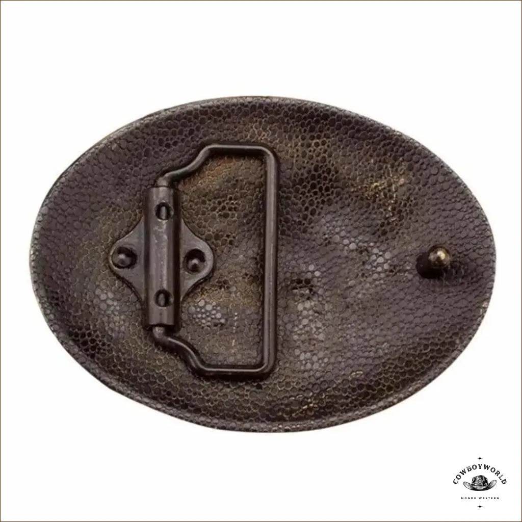 Boucle de Ceinture Western Dorée - Cowboy World