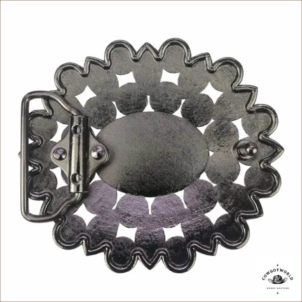 Boucle de Ceinture Western Femme Turquoise - Cowboy World