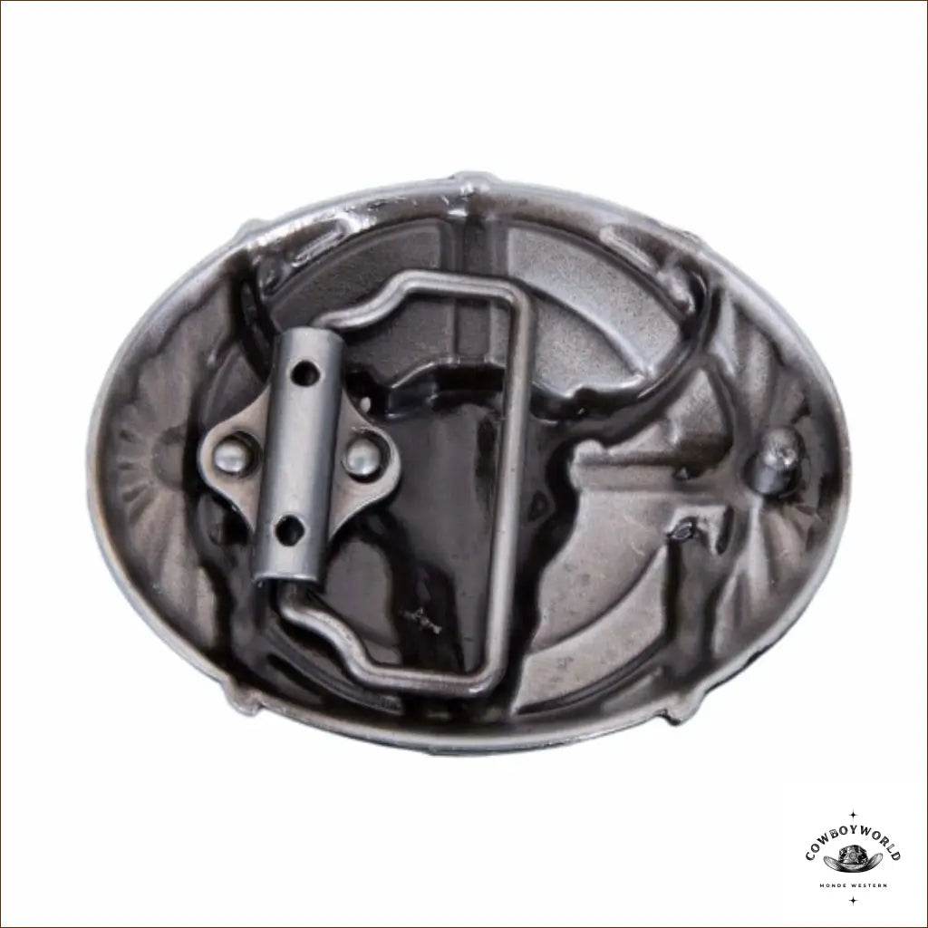 Boucle de Ceinture Western Homme Tête de Mort - Cowboy World