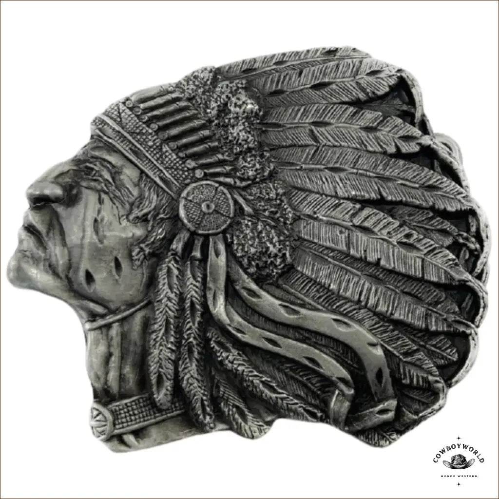 Boucle de Ceinture Western Indien - Cowboy World