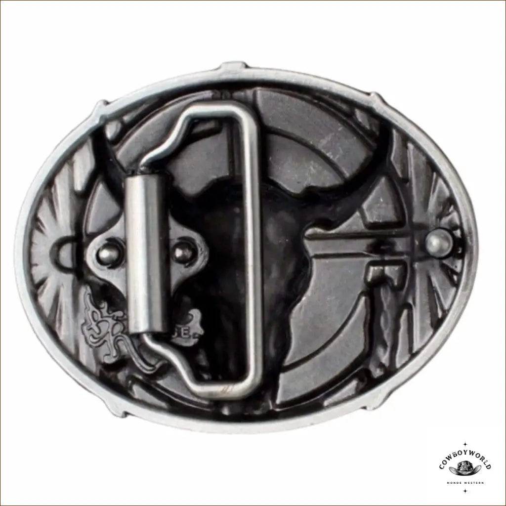 Boucle de Ceinture Western Initiale - Cowboy World