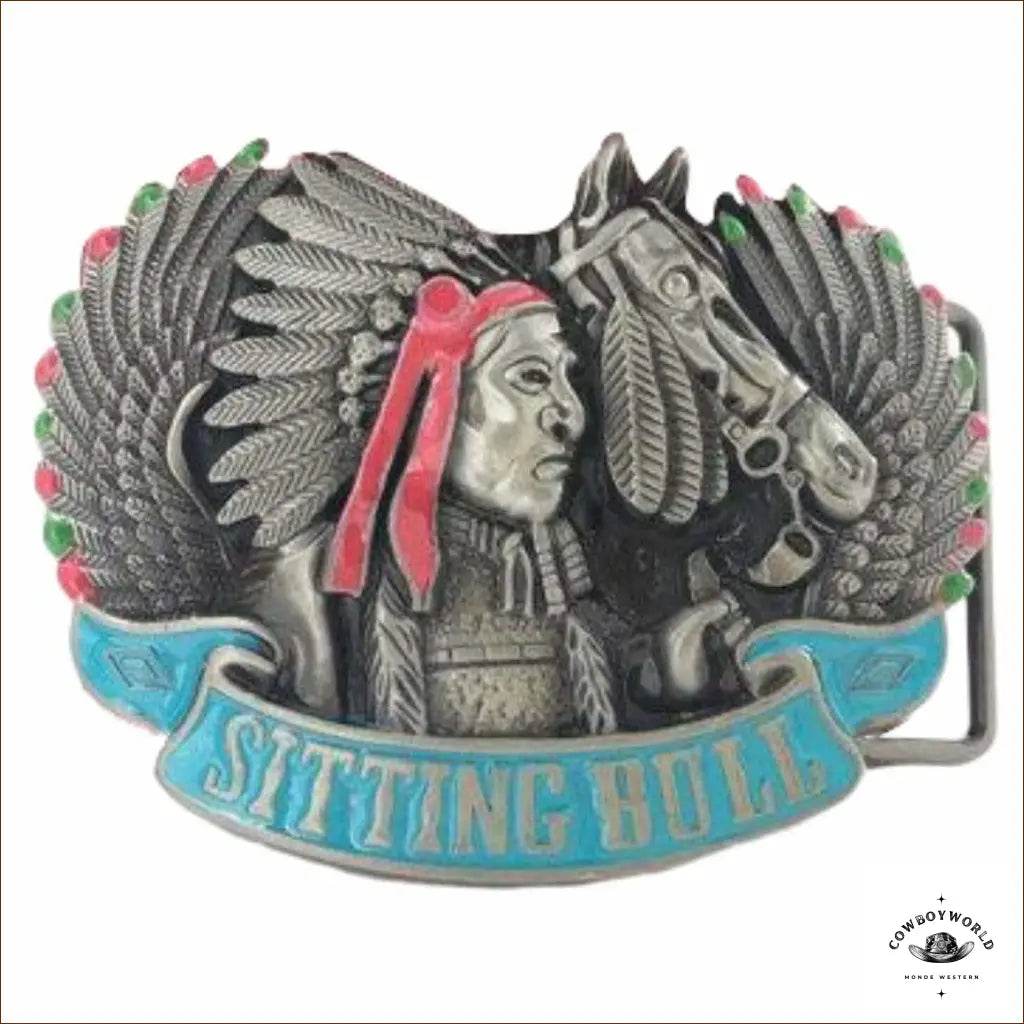 Boucle de Ceinture Western Moto Cycle - Cowboy World