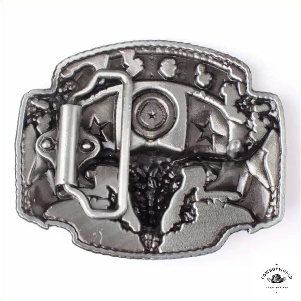 Boucle de Ceinture Western Texas - Cowboy World