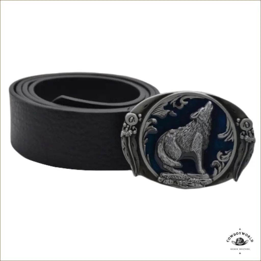 Boucle de Ceinture Western The Wolf - Cowboy World