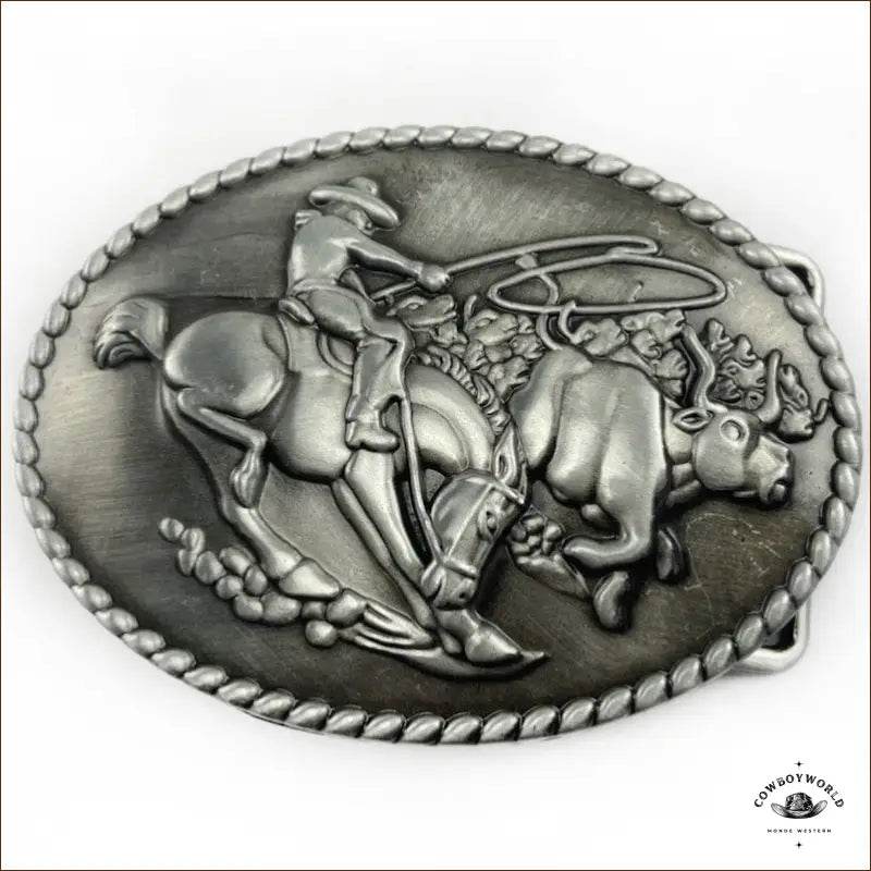 Boucle de Ceinture Western Véritable - Cowboy World