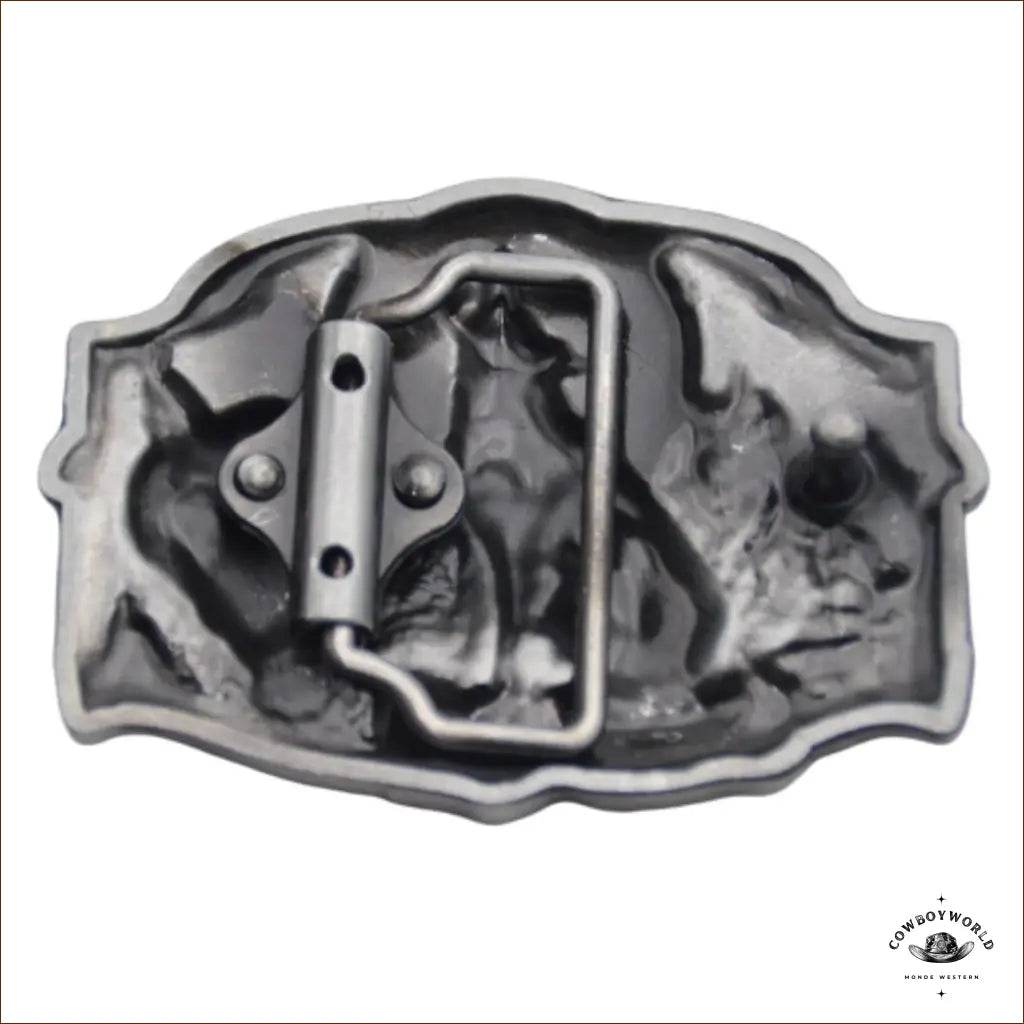 Boucle de Ceinture Western Wolf - Cowboy World