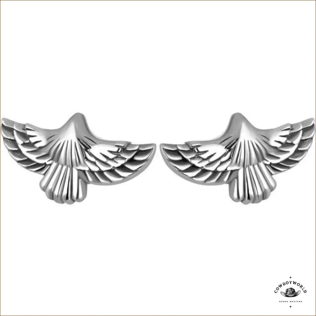 Boucles d’Oreilles Aigle (Argent)