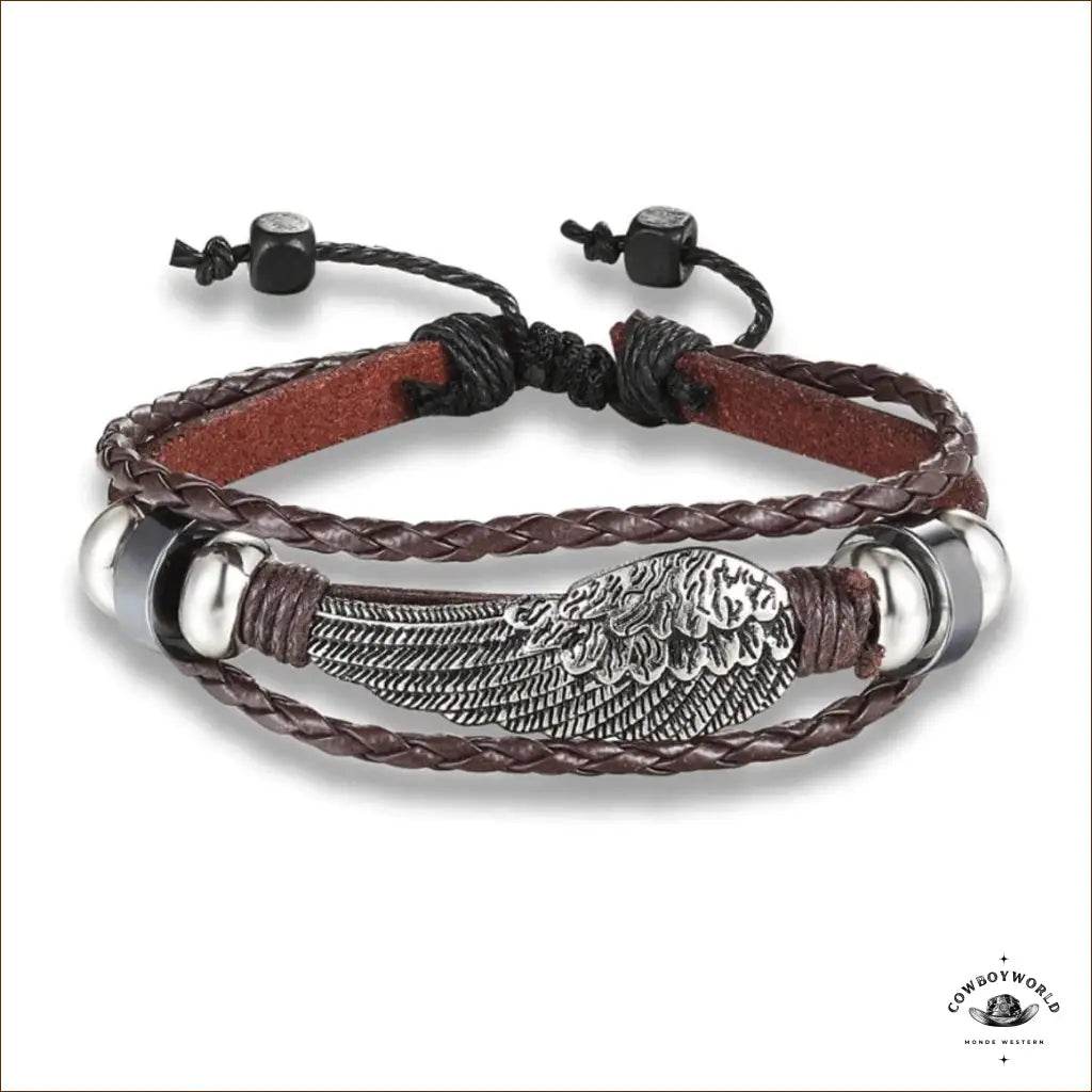 Bracelet Aile d'Aigle - Cowboy World