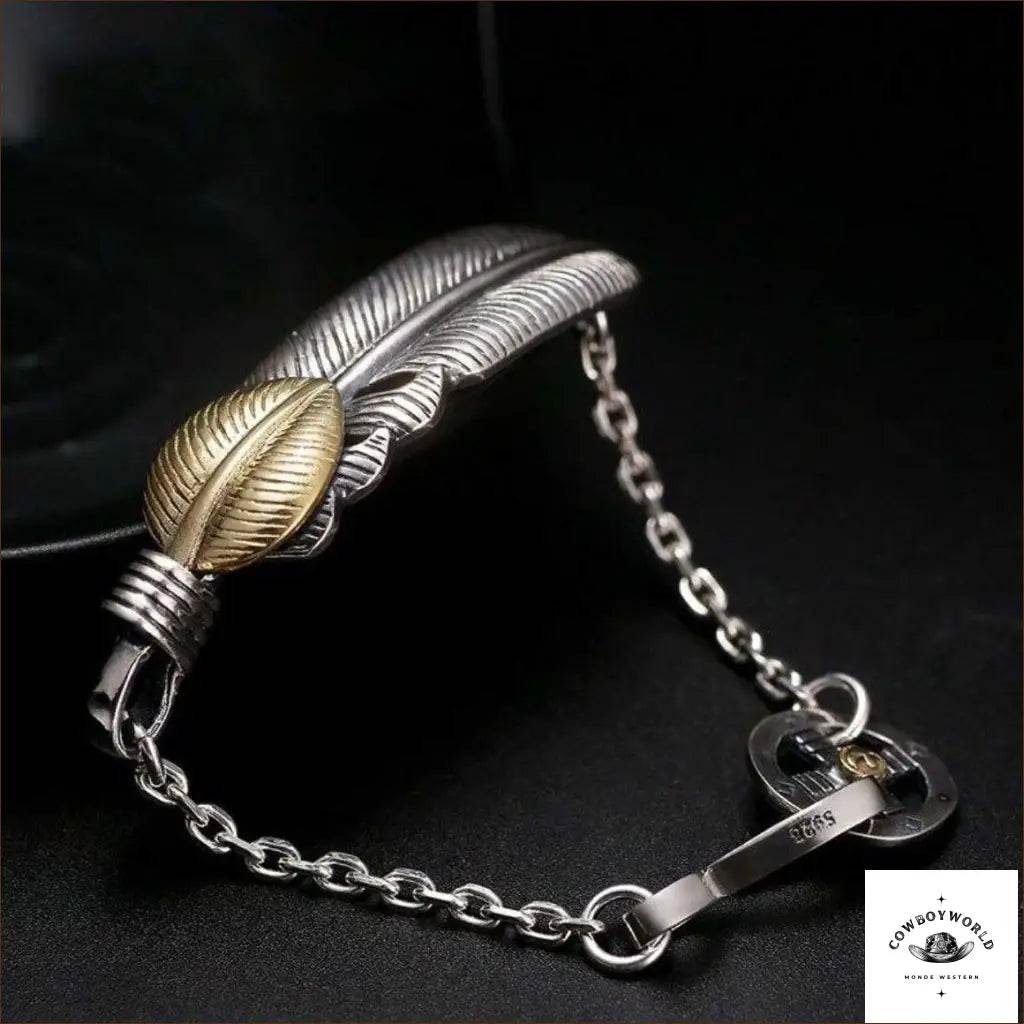 Bracelet Western (Argent) - Cowboy World
