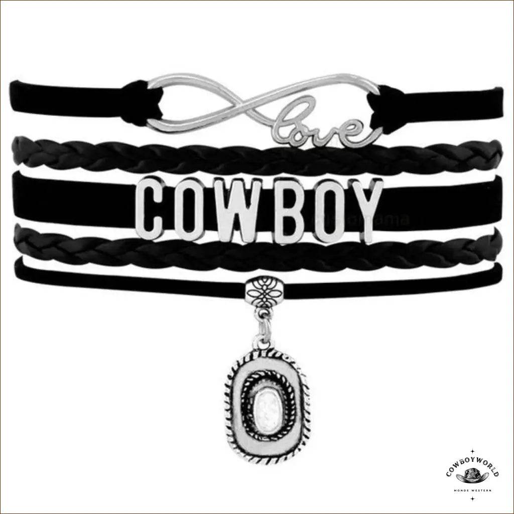 Bracelet Western Cowboy Infinite Love - Cowboy World