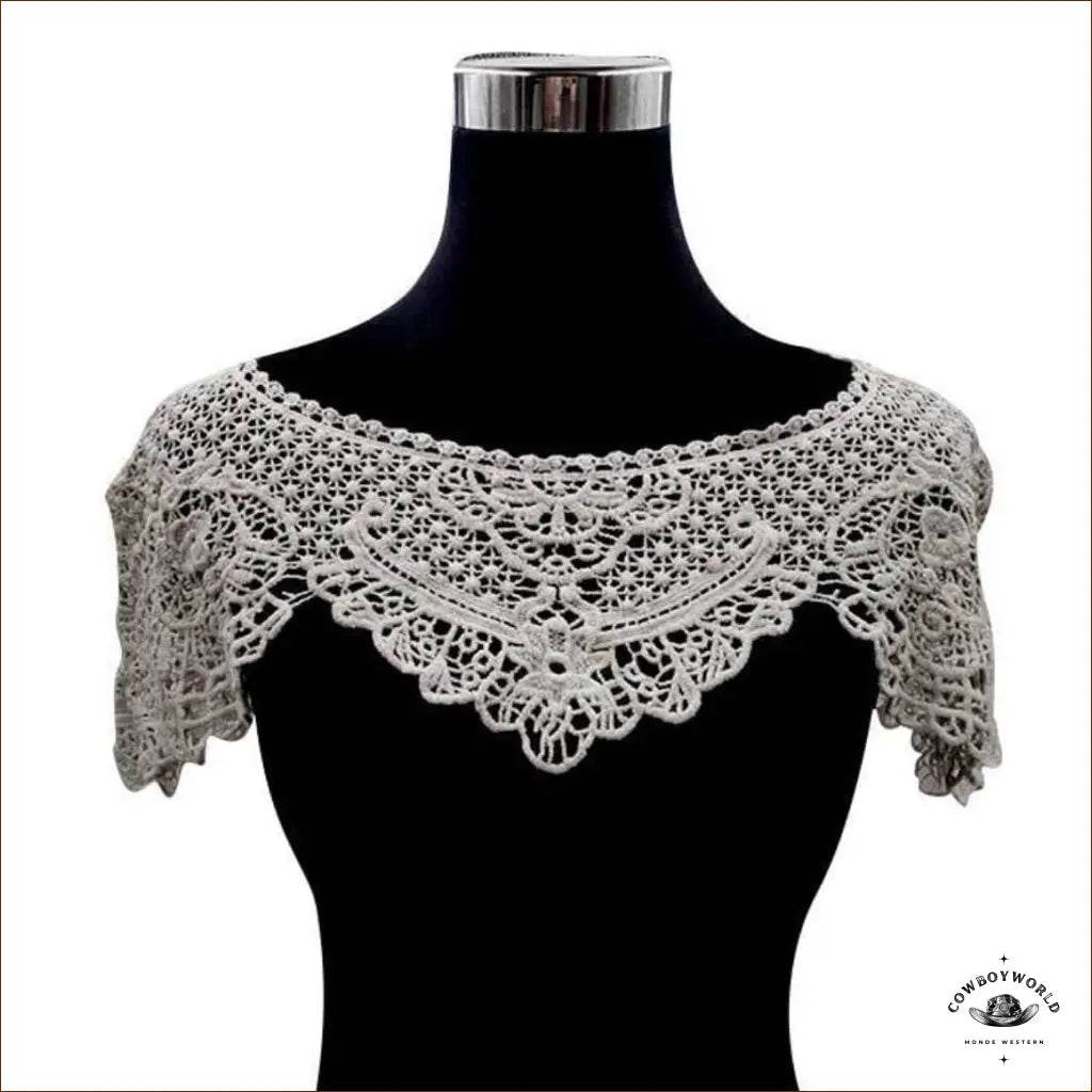 Broderies Corsage Beiges - Cowboy World