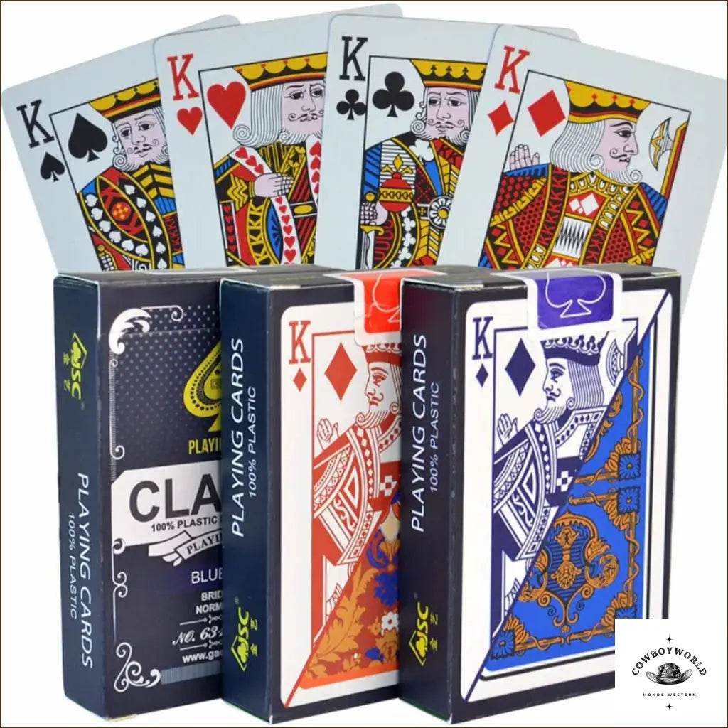 Cartes de Poker - Cowboy World