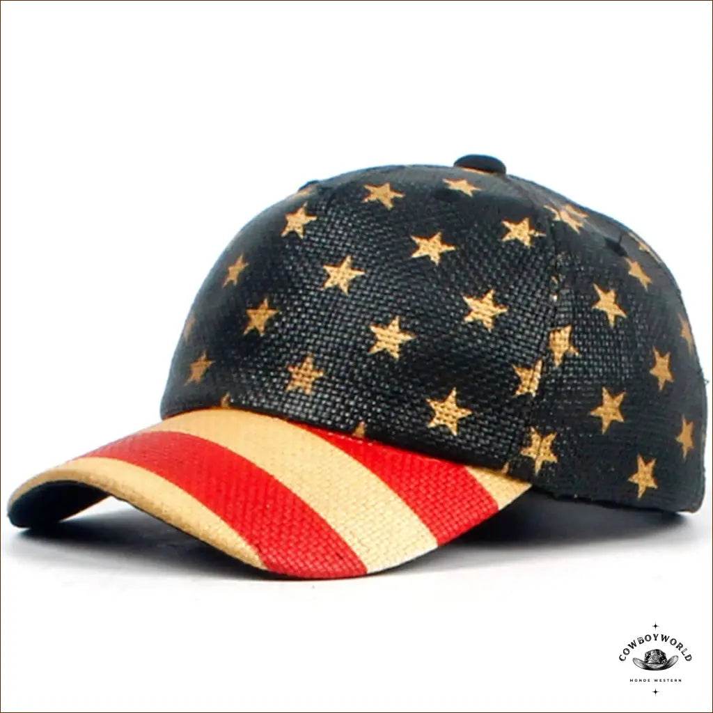 Casquette Drapeau USA - Cowboy World