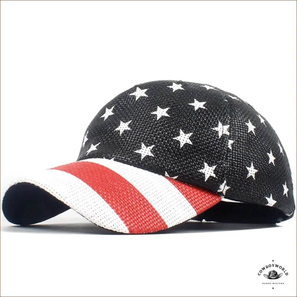 Casquette Drapeau USA - Cowboy World