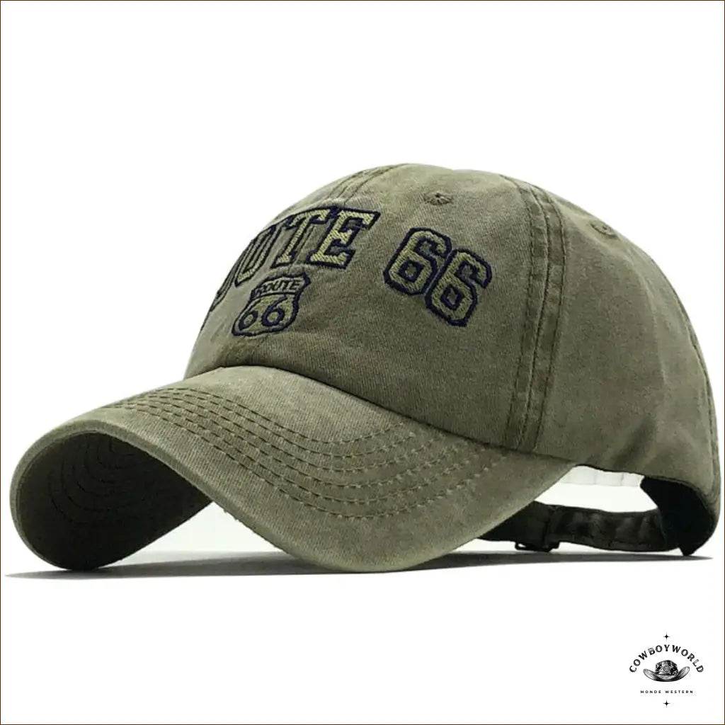 Casquette Route 66 - Cowboy World