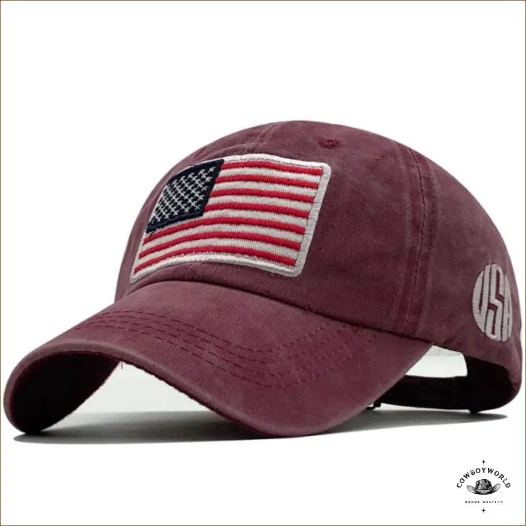 Casquette USA Homme - Cowboy World