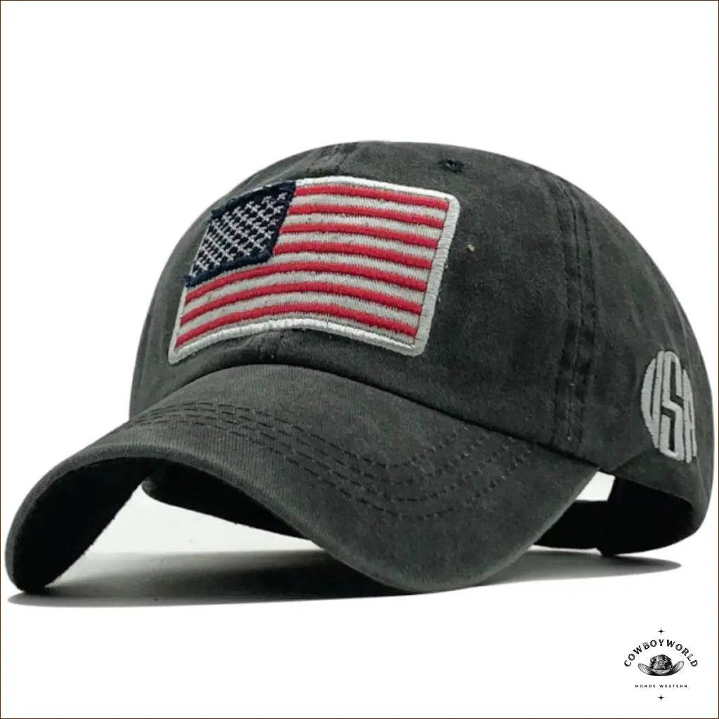 Casquette USA Homme - Cowboy World