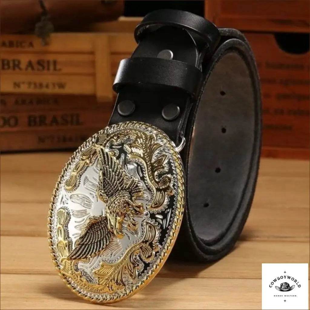 Ceinture avec Boucle Cowboy - Cowboy World