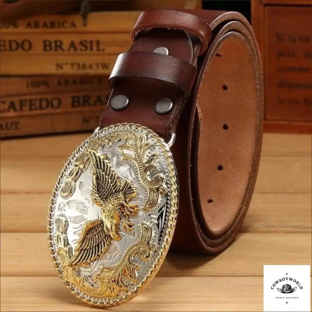 Ceinture avec Boucle Cowboy - Cowboy World