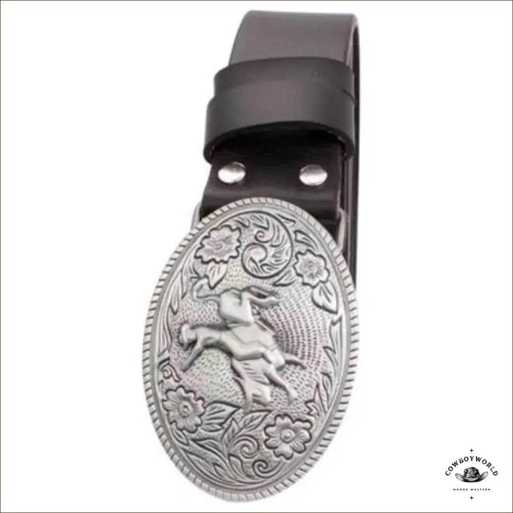 Ceinture avec Boucle Western - Cowboy World