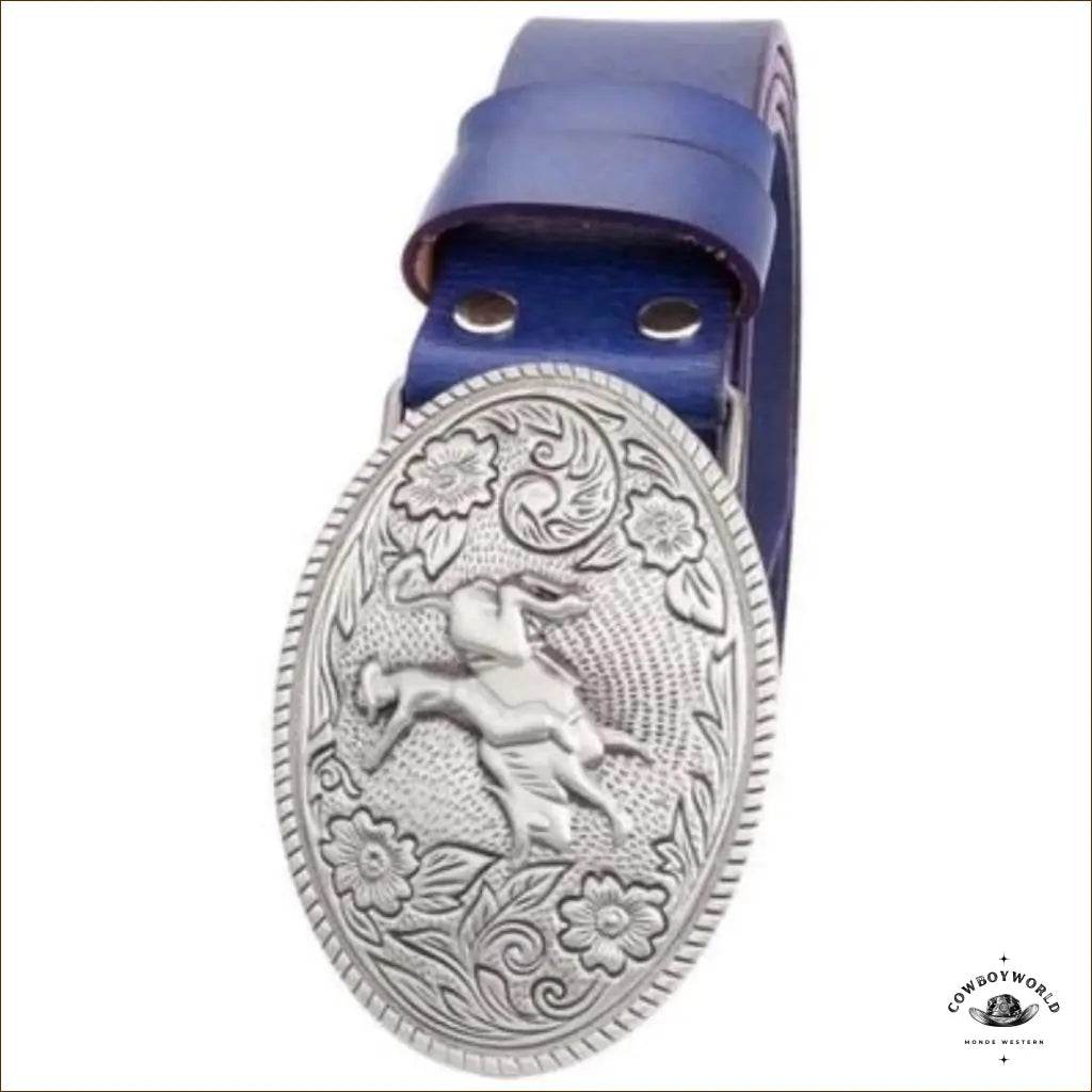 Ceinture avec Boucle Western - Cowboy World