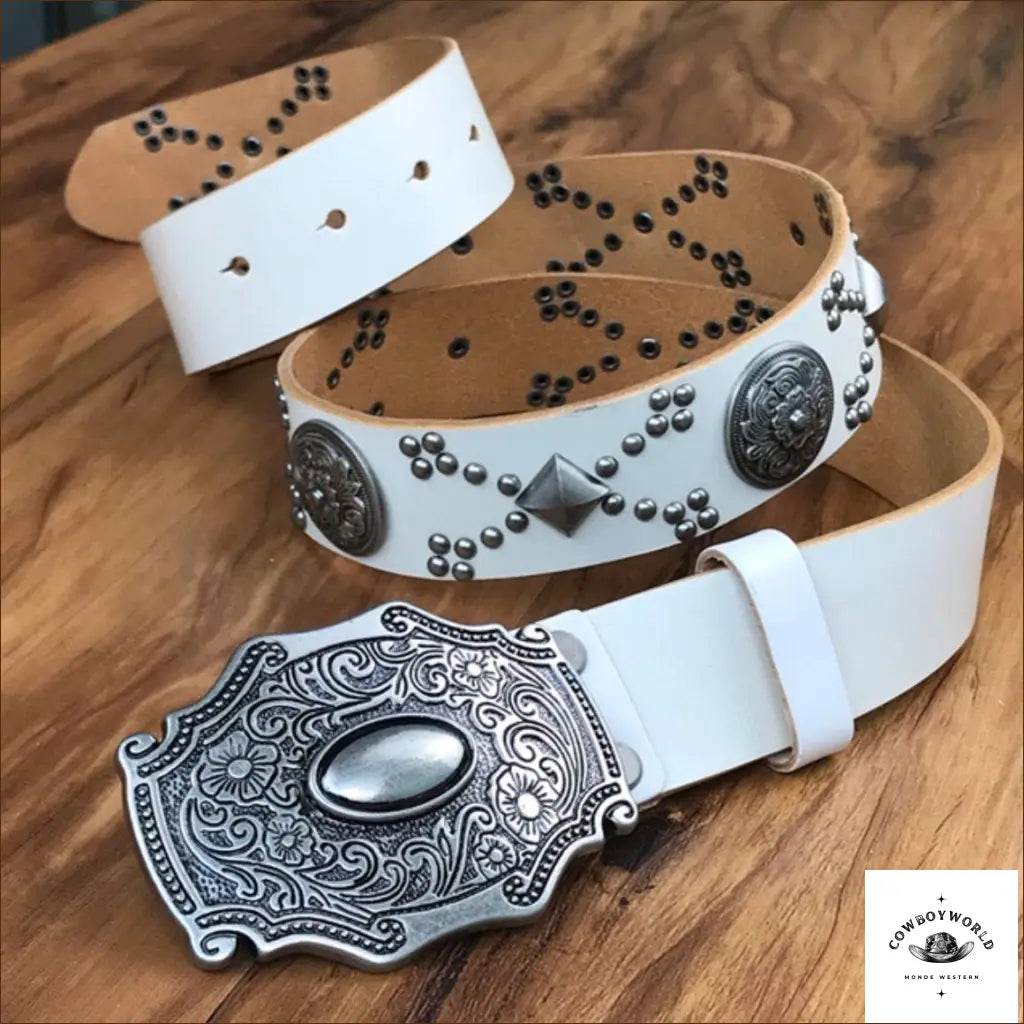 Ceinture Blanche Country - Cowboy World