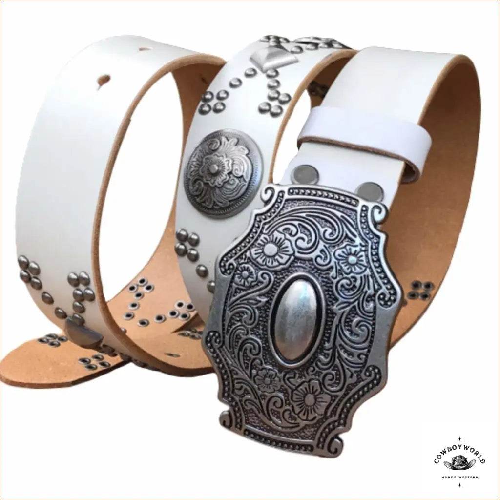 Ceinture Blanche Country - Cowboy World