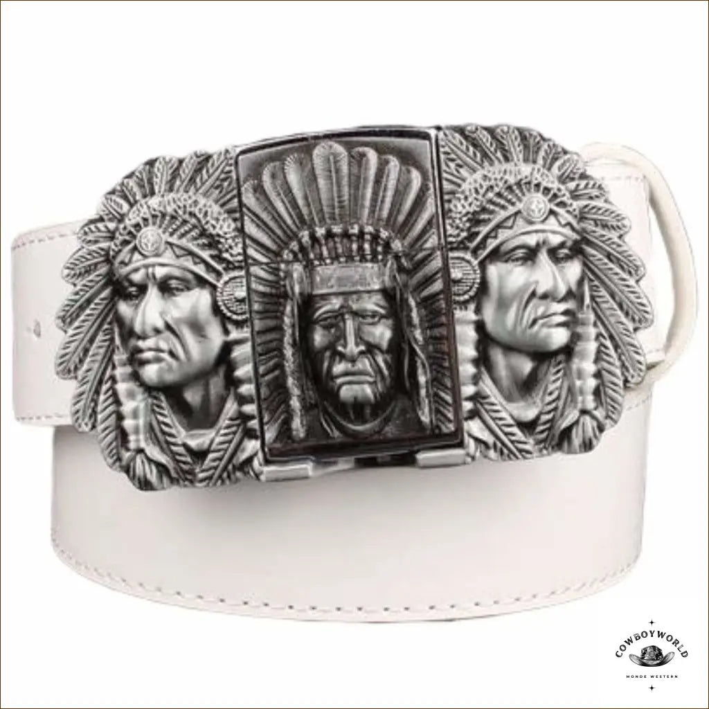 Ceinture Briquet Western Indien