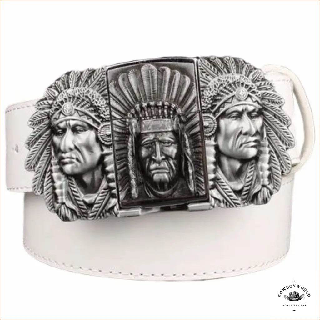 Ceinture Briquet Western Indien - Cowboy World
